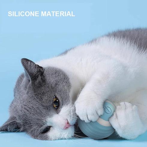 Smart Interactive Rolling Ball for Cats – Electronic Indoor Toy